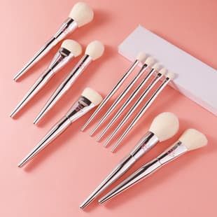 IT Series Cangzhou Makeup Brush Set: Blush, Eyeshadow Blending, Foundation Brush, White Orchid Makeup Brush, Full Set Wholesale in Stock