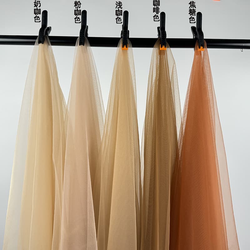 Chinese Coffee Tone Traditional Outdoor Scene Setup Gauze Fabric Calligraphy Cloth Material Hanging Stove Cover
