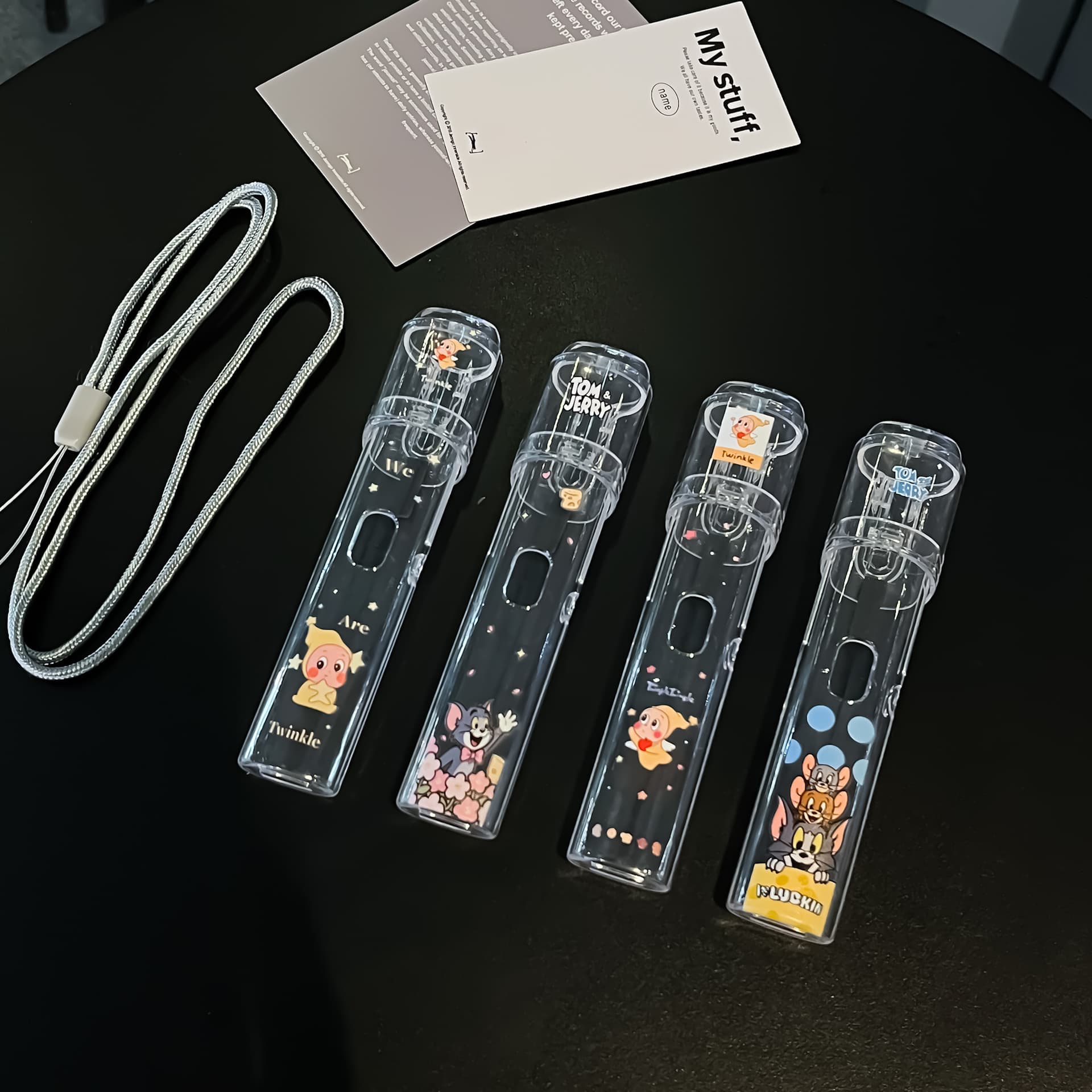 Suitable for relx5/6 generation pro foreign trade slide protective cover cigarette rod PC hard shell protective cover cartoon protective cover anti-fall