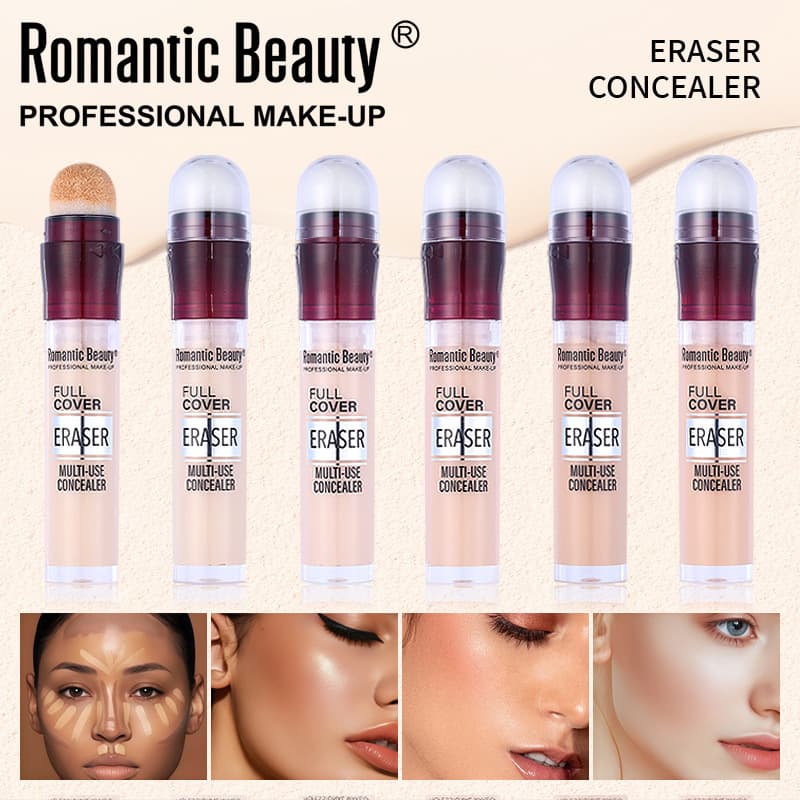 Cross-border Eraser Concealer Long-lasting Coverage Stick for Dark Circles, Blemishes, and Imperfections, Smudge-proof Foundation Concealer