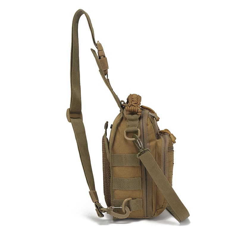 Okali New Outdoor Portable Cycling Bag Camouflage Outdoor Sports Small Chest Bag Laser Perforated Bag