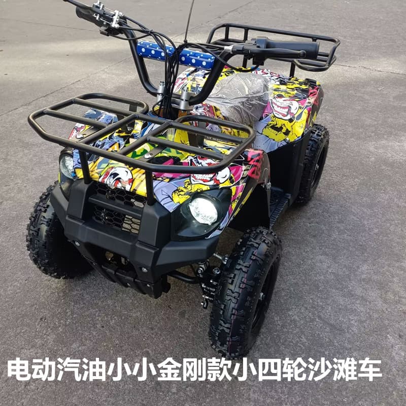 Electric Gasoline Small King Kong Four-Wheel Sand Buggy Off-Road Motorcycle Kids Racing Go Kart Toy Street Vehicle