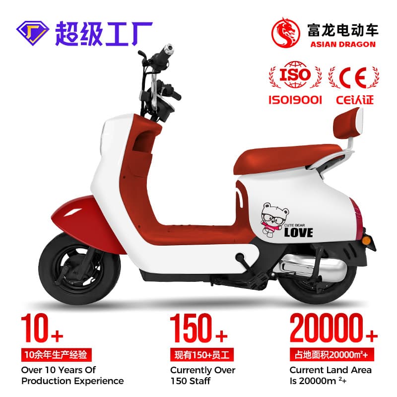The new Q8 electric vehicle manufacturer has a two-wheeled electric bicycle and battery bike factory for the E-bike ASIAN DRAGON