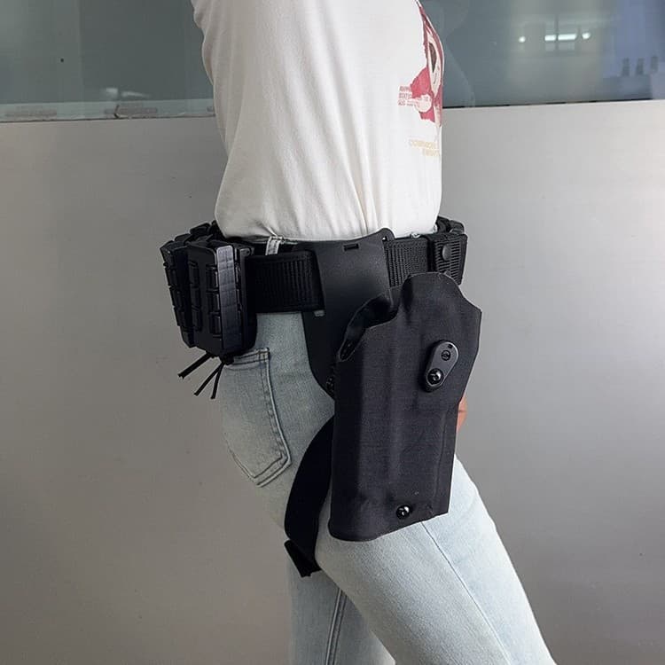 IPCS Competition Training Quick-Draw Holster for GLOCK, Compatible with X300 Tactical Light, Universal Fit for G17 G19