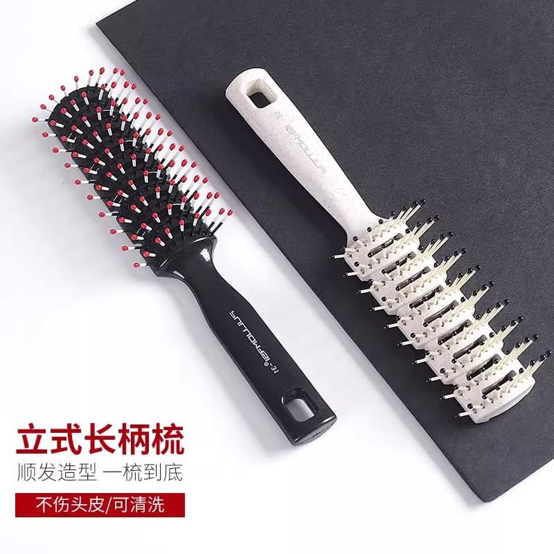 Hair salon grab comb fluffy Internet celebrity rib comb men's big back hair stylist's special styling comb massage curling comb