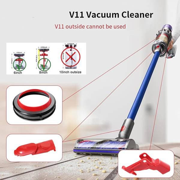 Suitable for Dyson V10V11 vacuum cleaner wireless switch button seal ring electric button repair accessories