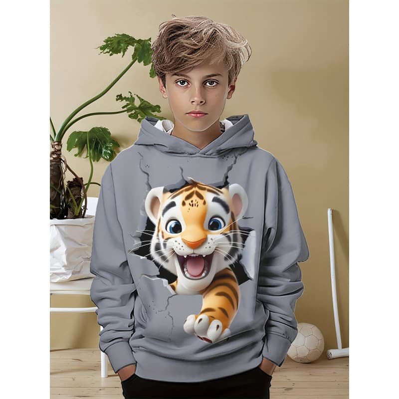 S 84877 Kids Printed Hoodie