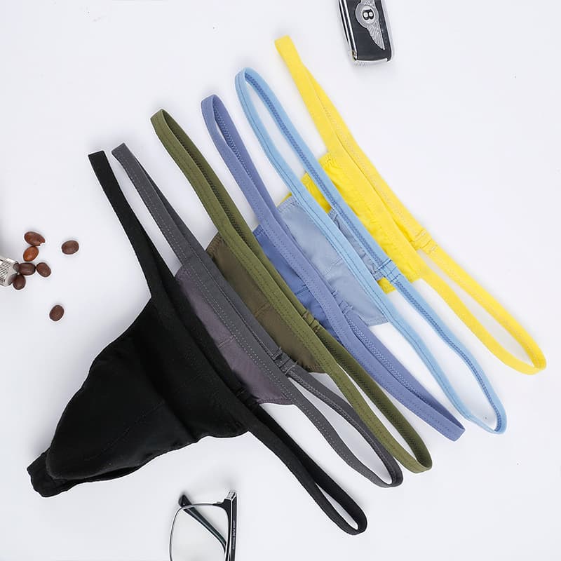 FC New Low-rise Sexy Men's Thong Modal Breathable Simple High-end Elastic T-back, Pure Desire Style Special
