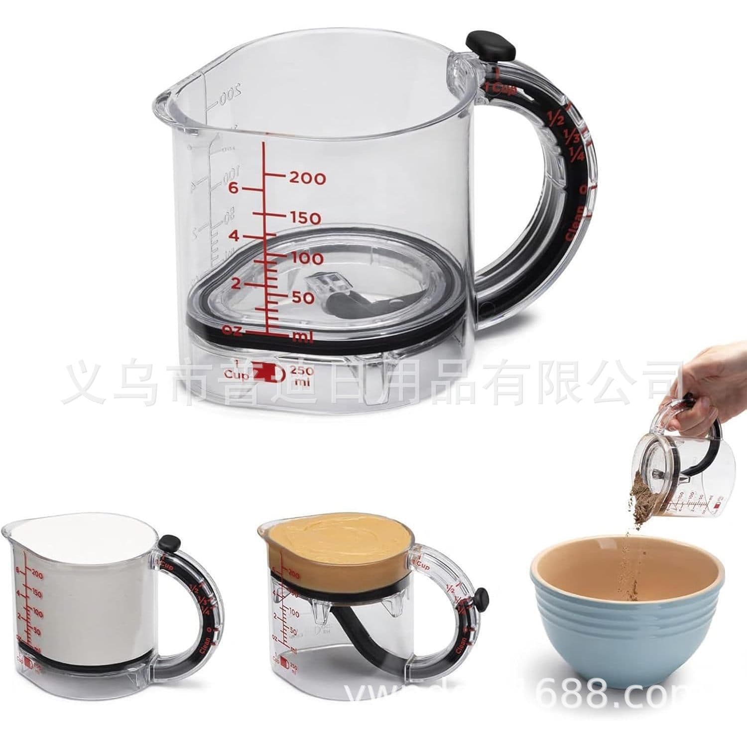 Cross-border new All-in-one adjustable measuring cup