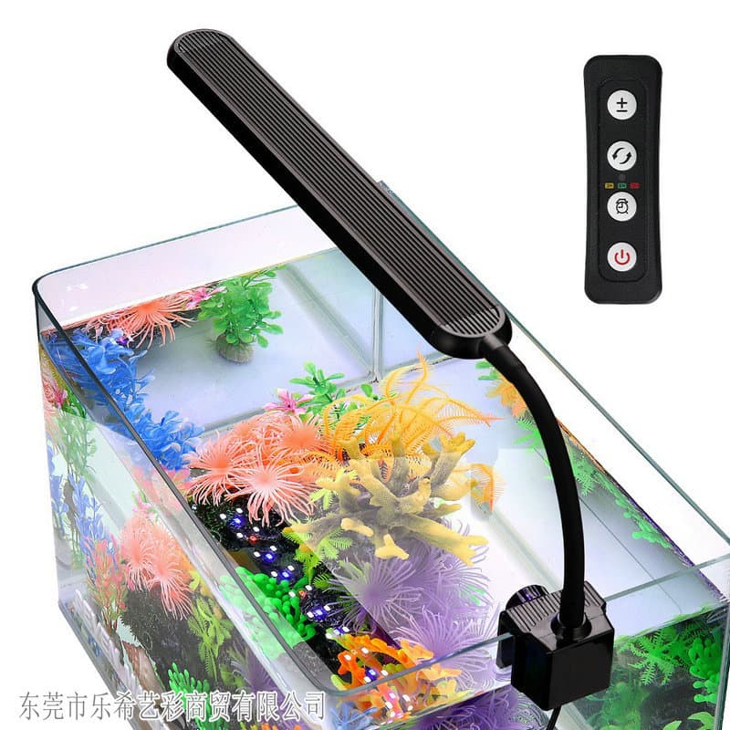 Cross-border Aquarium Clip Light Multi-functional LED Adjustable Brightness Dimmable Fish Tank Landscape Full Spectrum