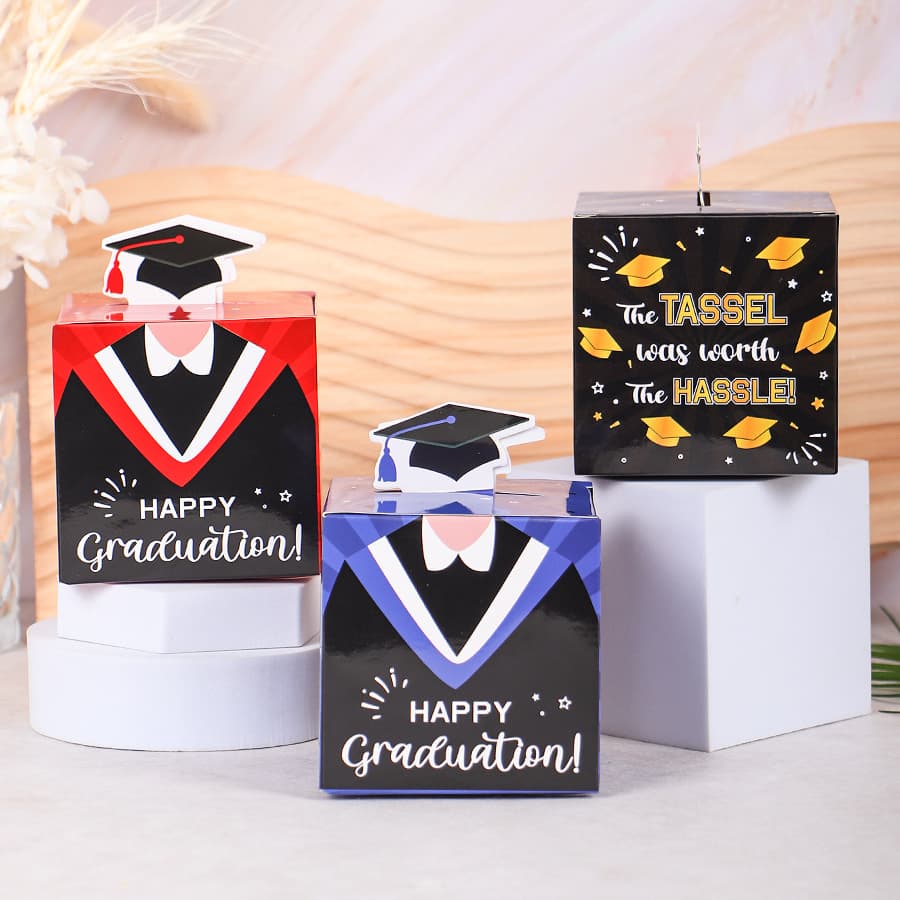 Cross-border E-commerce Exclusive Graduation Party Packaging Box Graduation Cap Gift Box
