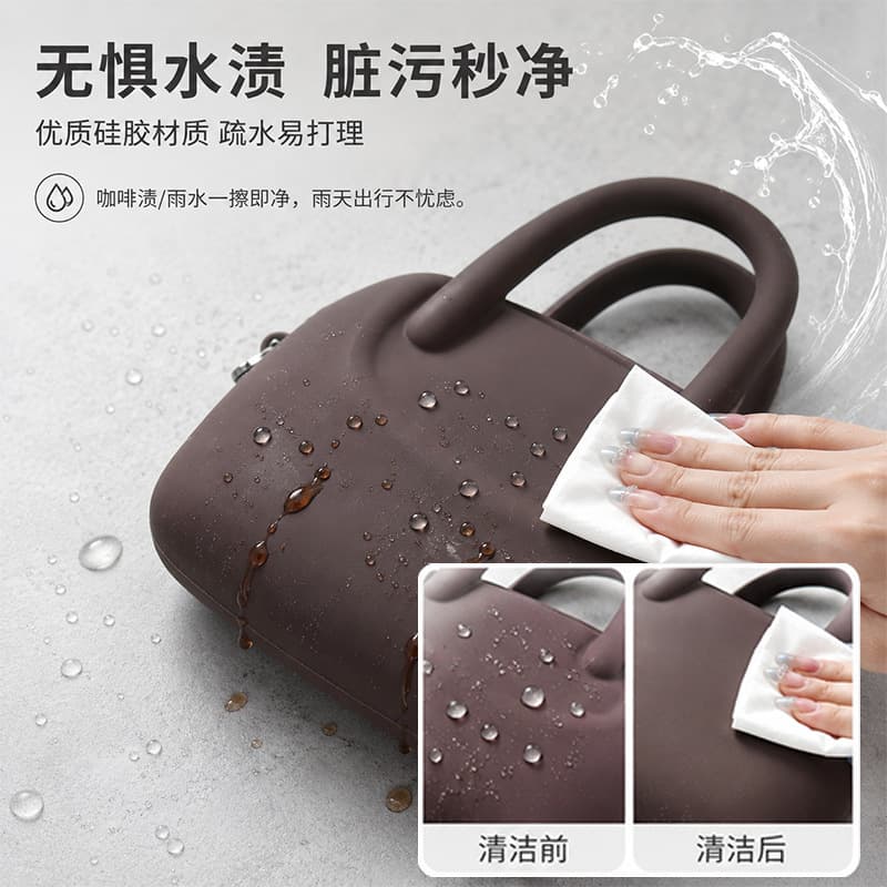 2026 Silicone New Cross-Border European American Personalized Evening Bag Evening Dress Clutch Handbag Shoulder Bag Crossbody Bag