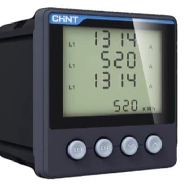 Chint IoT Digital Display Multifunctional PD666 Ammeter PA666 Voltmeter PZ666
