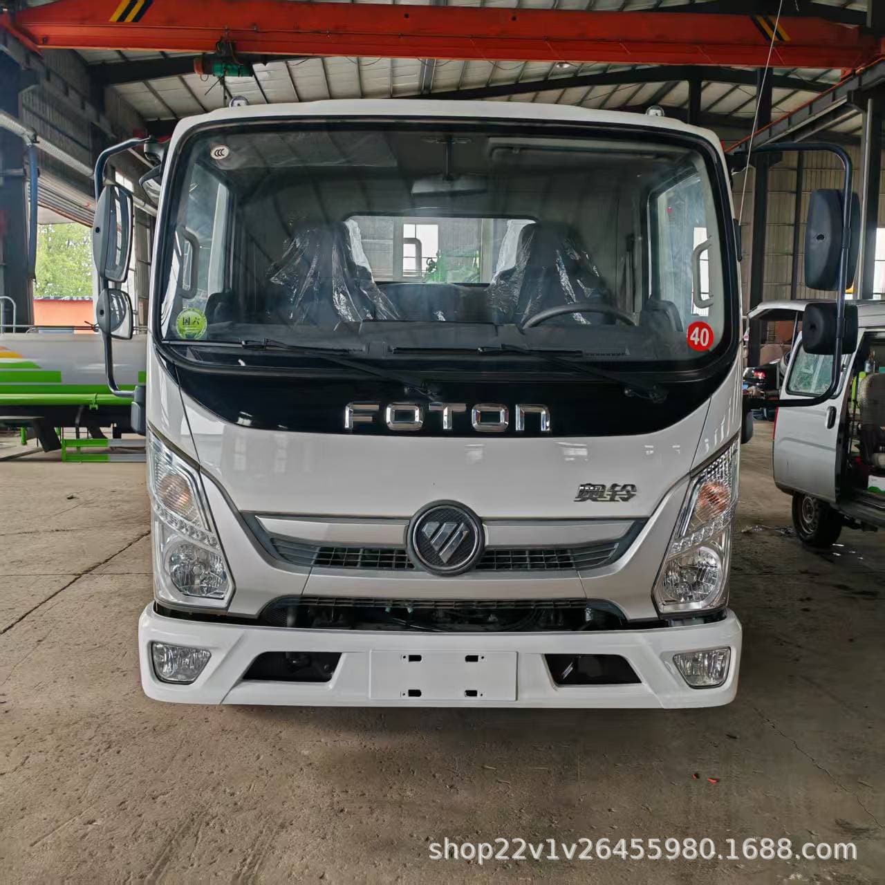 Cross-border sales of Foton Ollin cab, Ollin Oumark general cargo truck, 6-ton payload