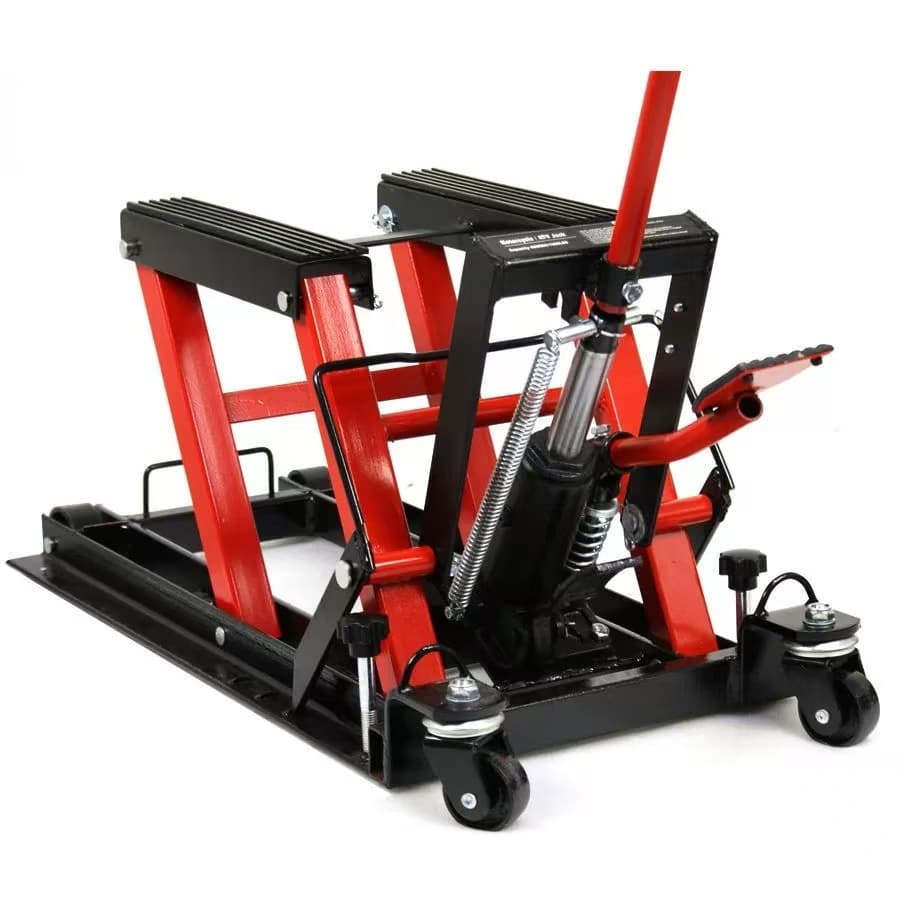 Heavy-duty motorcycle lift table hydraulic elevator car lift jack repair tool