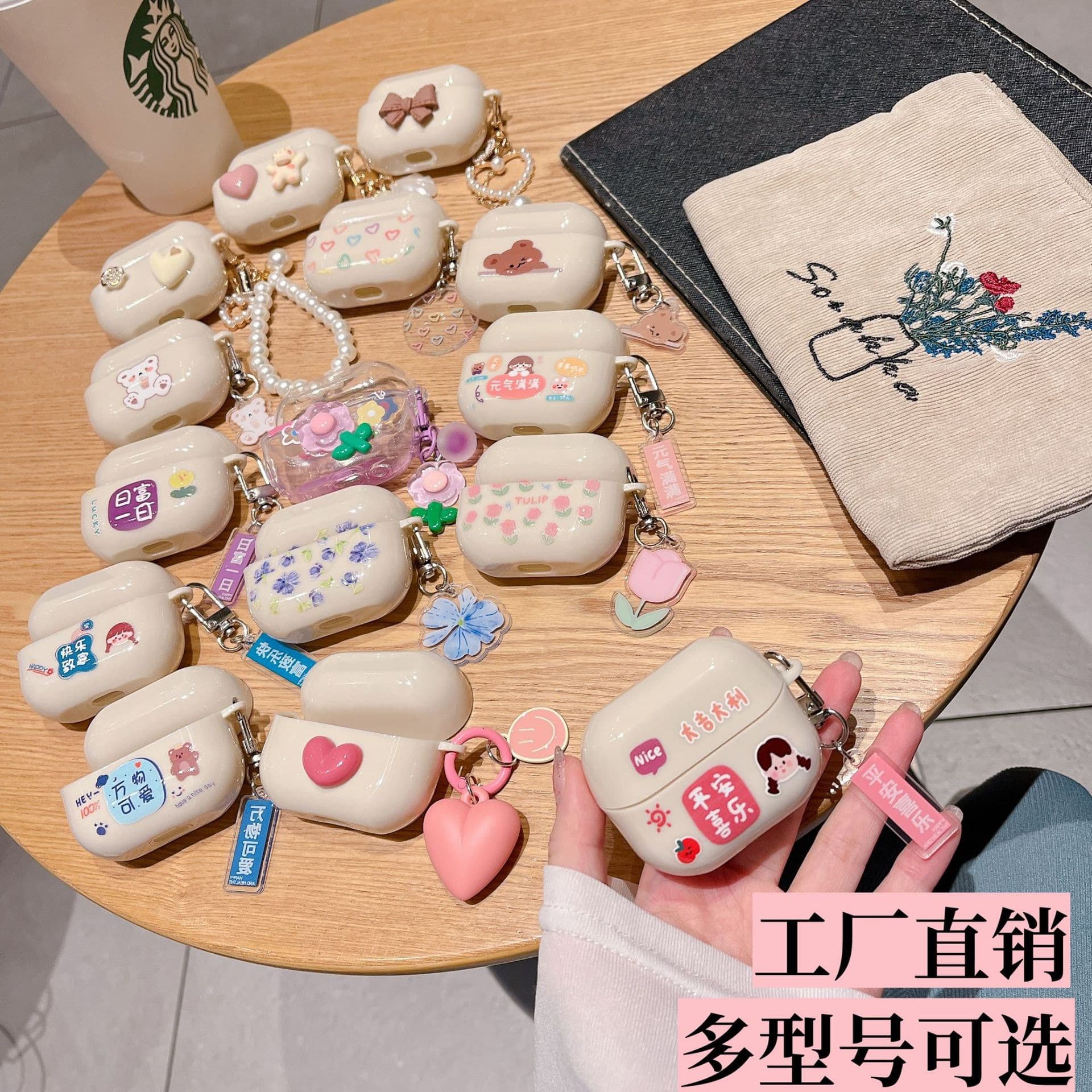 Suitable for Samsung Galaxy Buds4Pro/3/2Live Bluetooth Headset Protective Cover Cartoon Soft Shell Cute DIY