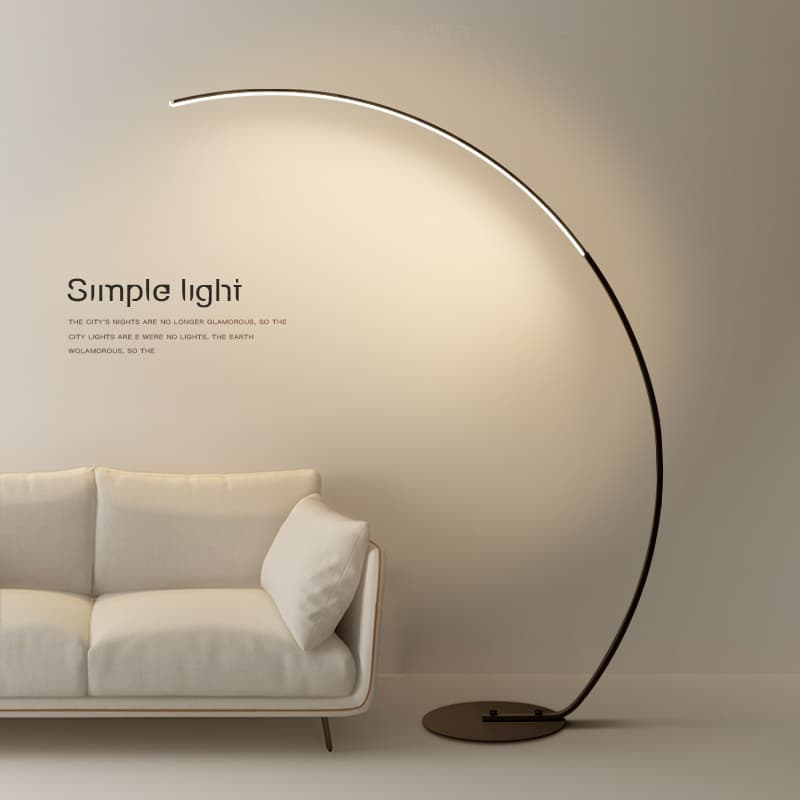 Floor Lamp, Fishing Lamp for Modern Minimalist Nordic Living Room, Designer Sofa Corner, Bedroom Atmosphere Light