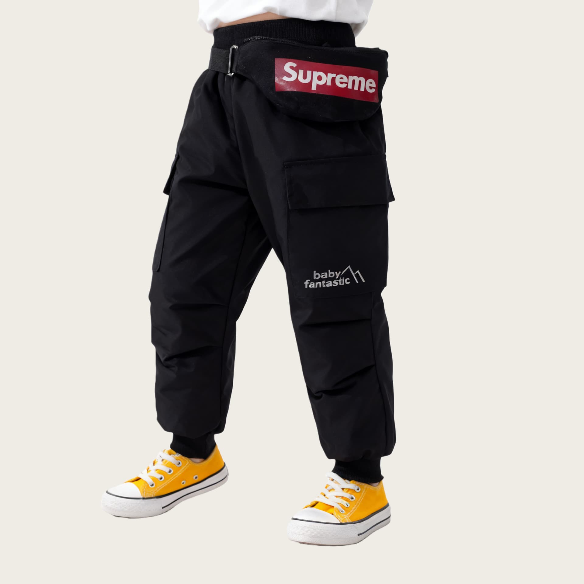 New National Standard 90% White Duck Down Children's Down Pants Small to Large Kids Unisex Thickened Cold Protection Warm Waterproof Outerwear
