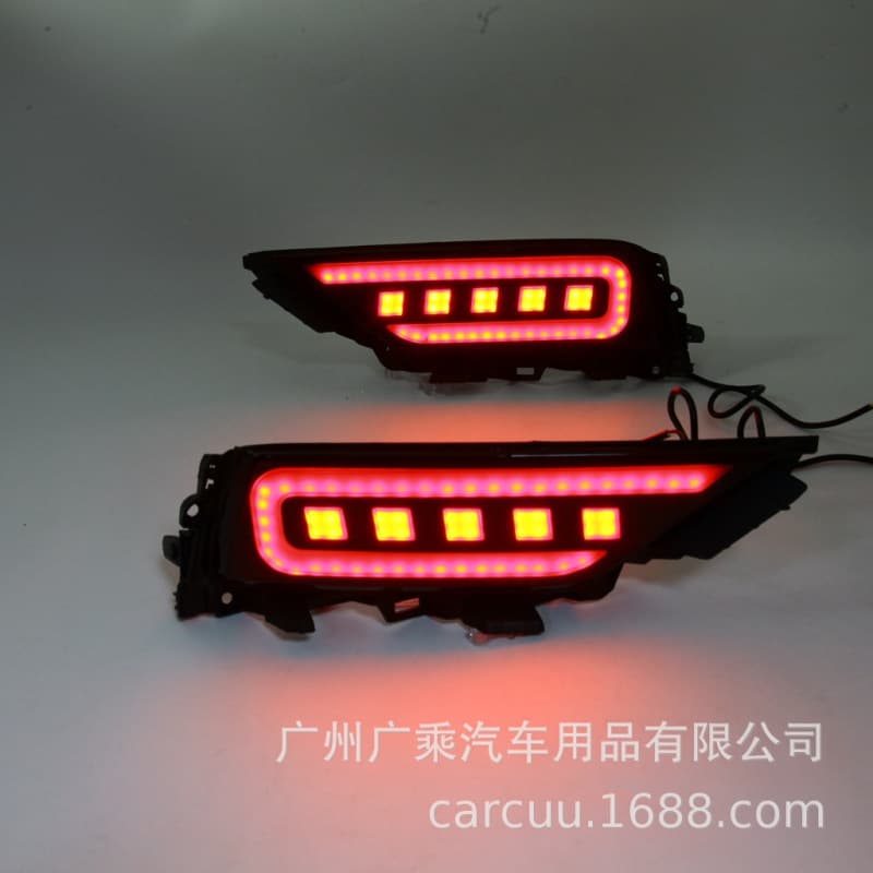 Suitable for 22-23 Land Cruiser rear bumper lights, Land Cruiser rear bumper lights, brake lights, LC300 rear bumper lights