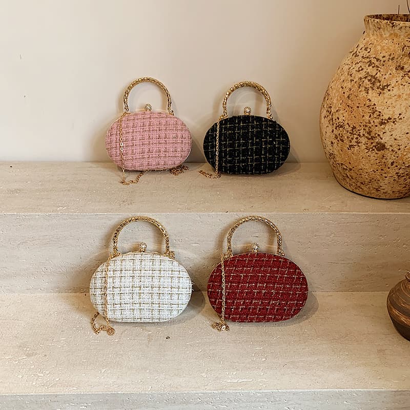 New in 2025, this year’s popular high-end textured evening bag, hand-held Arbor chain shoulder crossbody bag, versatile