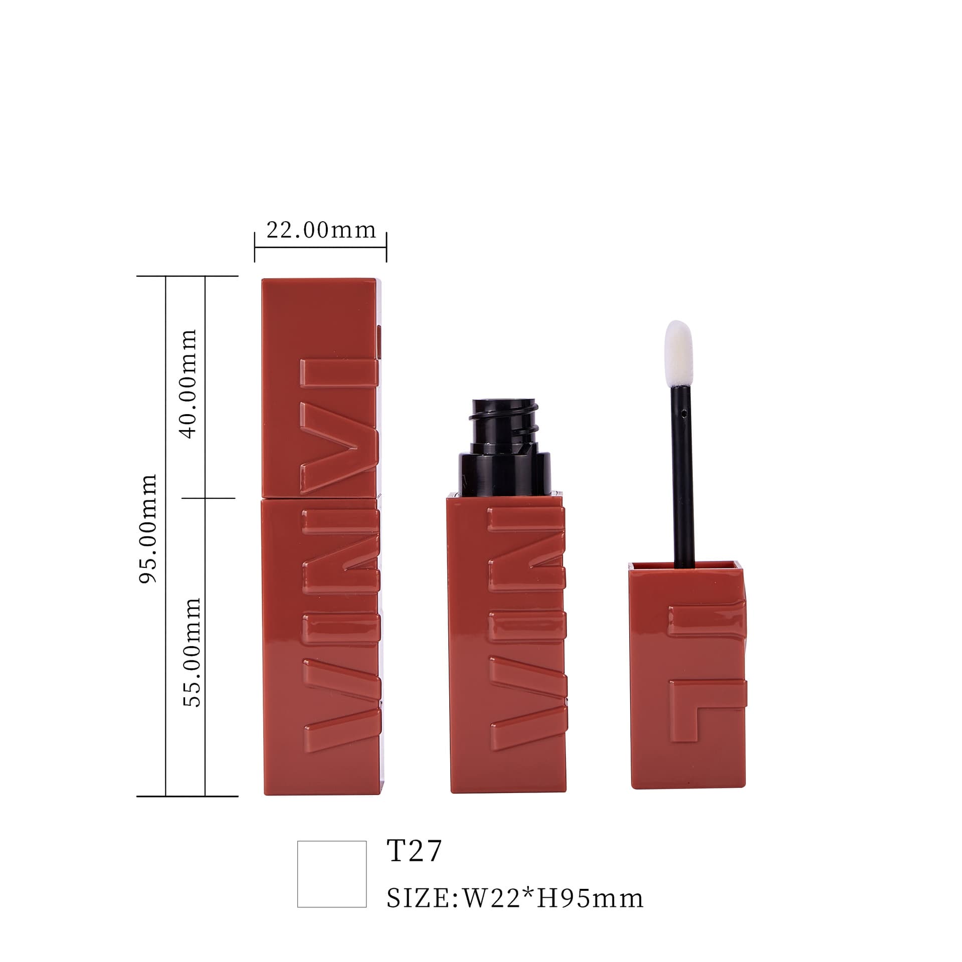 Maybelline Best-Selling Lip Gloss Empty Plastic Tube T27