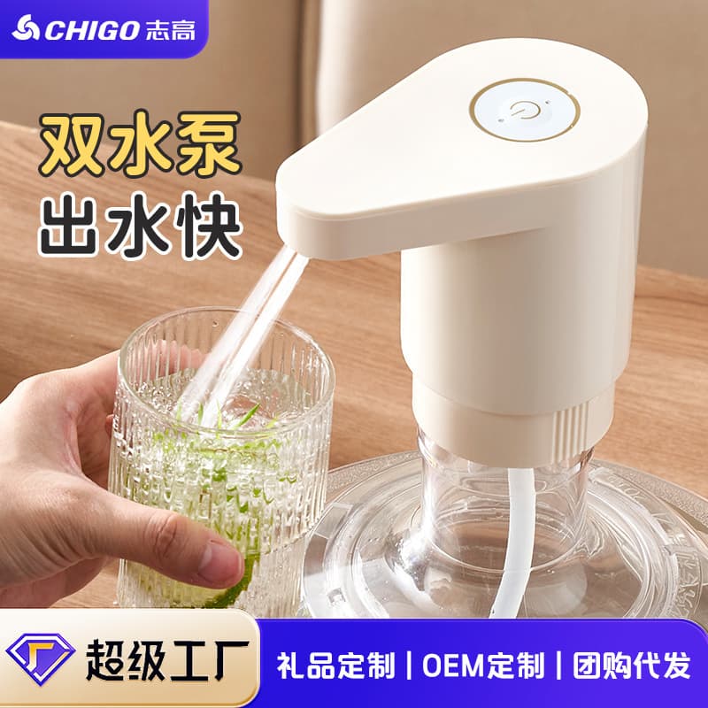 Chigo Electric Barrel Water Pump Dispenser for Pure and Mineral Water, Wholesale for Water Extraction and Pressure Water Uptake