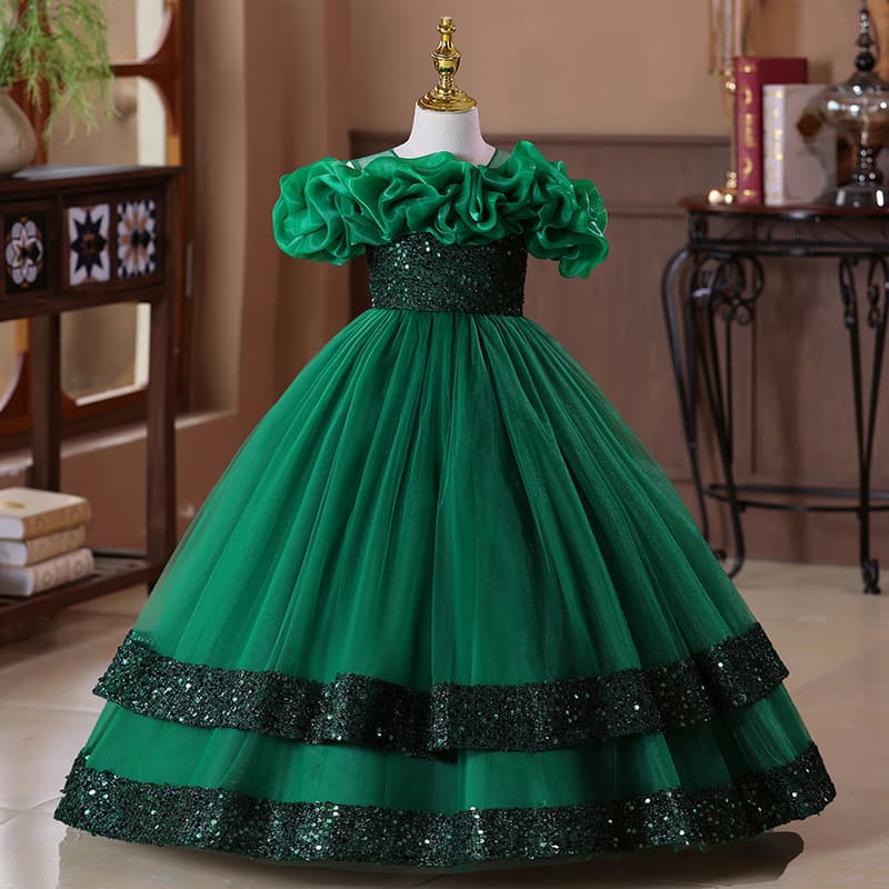 Amazon cross-border children's dress skirt tutu skirt girls princess dress girls high-end dress