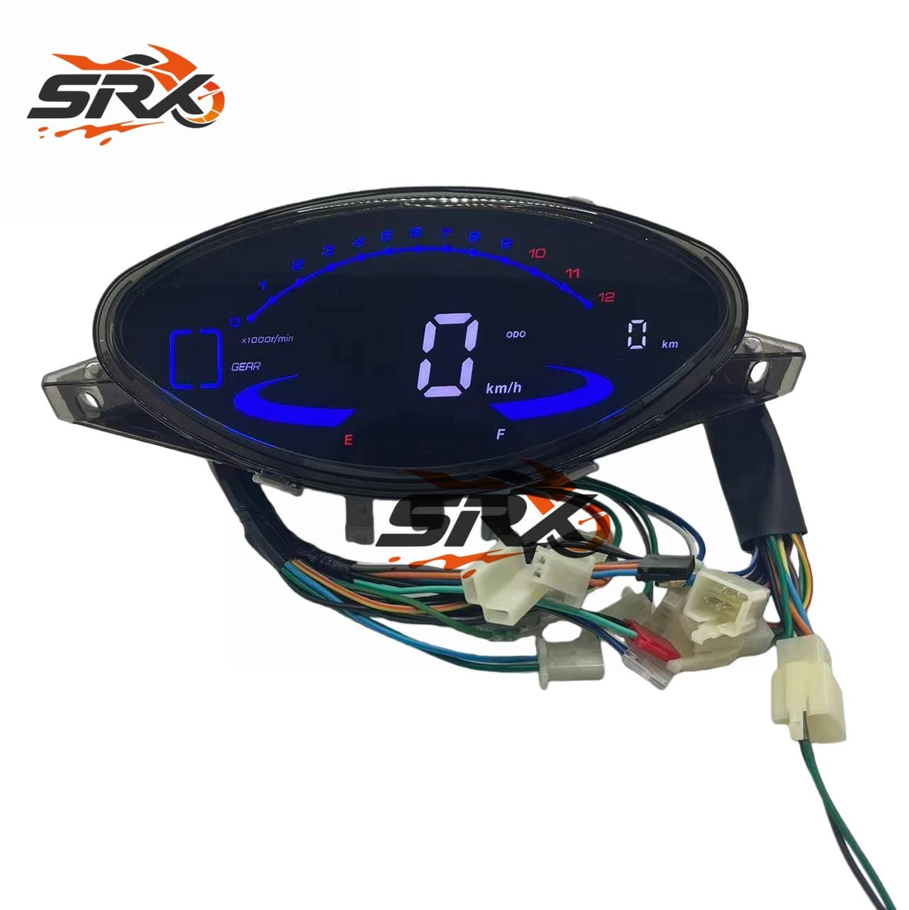 Export hot-selling motorcycle modification instrument panel suitable for Honda BIZ100 LED speedometer