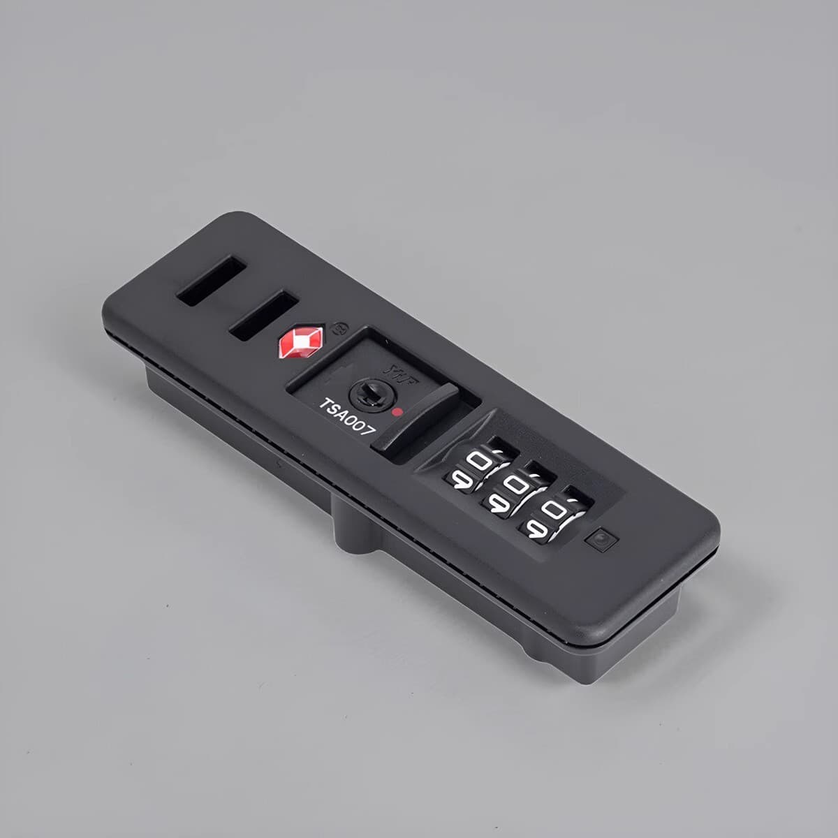 TSA007 Check-in Combination Lock for Zippered Luggage, Dual Zipper Travel Lock TSA002