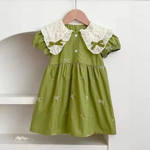 Girls Floral Sundress with Pockets - Breathable Summer Play