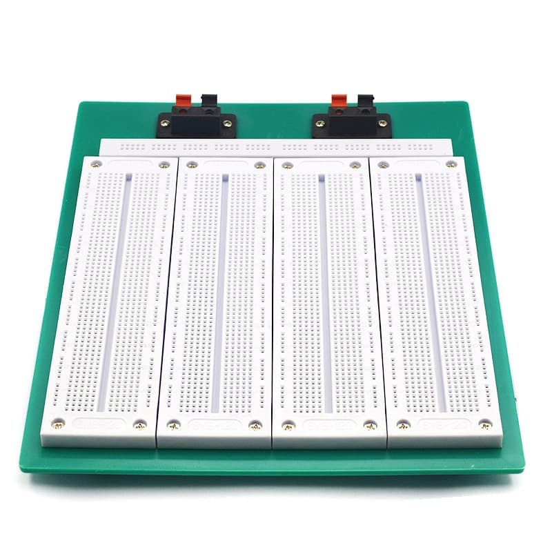 Risym Breadboard Experimental Board, 240*200*8.5mm SYB-500 4-in-1 Combinable Circuit Board