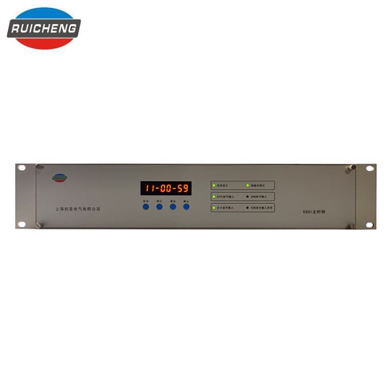 Ruicheng GPS Clock Receiving Devices have optically isolated clock signal outputs.