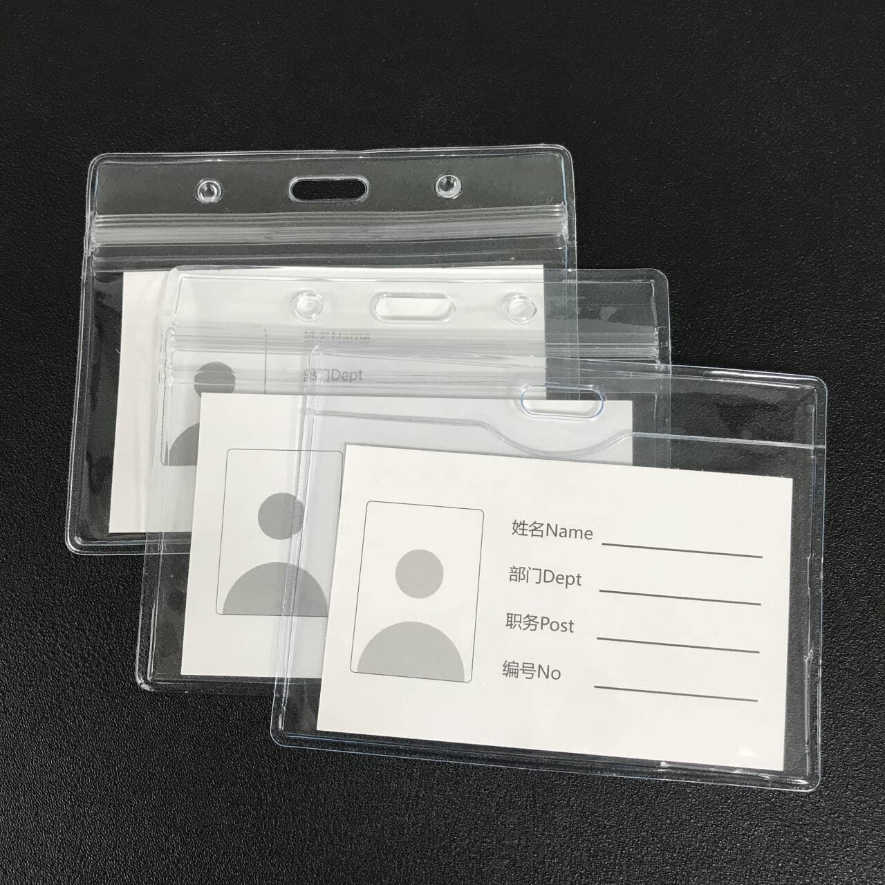 Directly supplied from the manufacturer, PVC soft and hard rubber card sleeves, transparent card sleeves, ID card sleeves, ID card sleeves