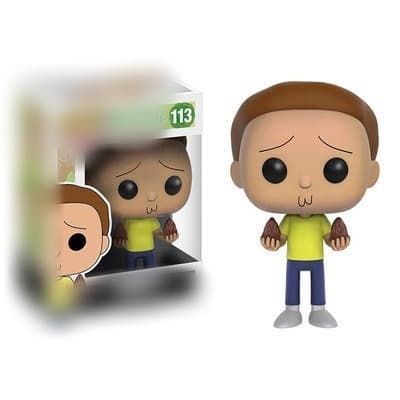 Pop Rick and Morty Rick 112 Figure, Morty Mr. Meeseeks Figure