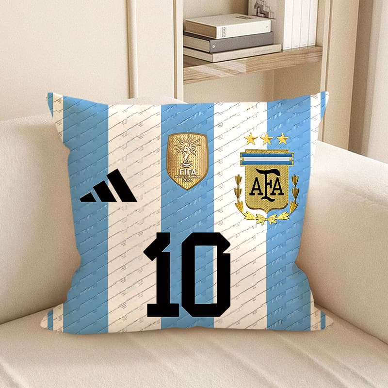 League Football Club Team Logo UEFA Champions League Emblem Throw Pillow Cover Sofa Cushion Car Lumbar Pillow Home Decorative Pillow