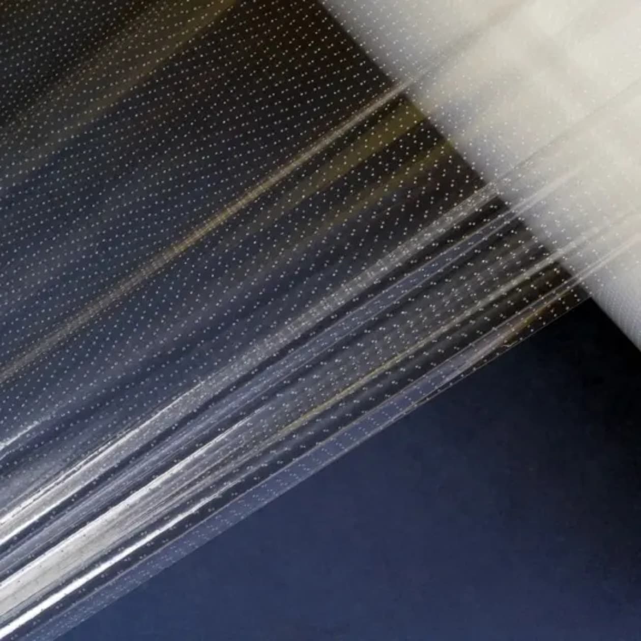 Customized Perforated Shrink Film, Perforated PE Heat Shrink Film, Needle-Punched Flooring Film, Breathable and Vented, Logistics-Specific