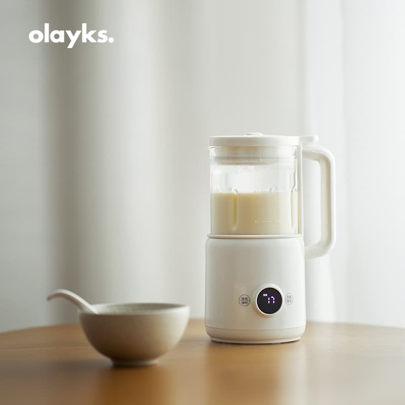 Olayks Instant Mini Blender for Home Use, Small Multi-Functional Non-Silent Mini 0.6L Food Processor