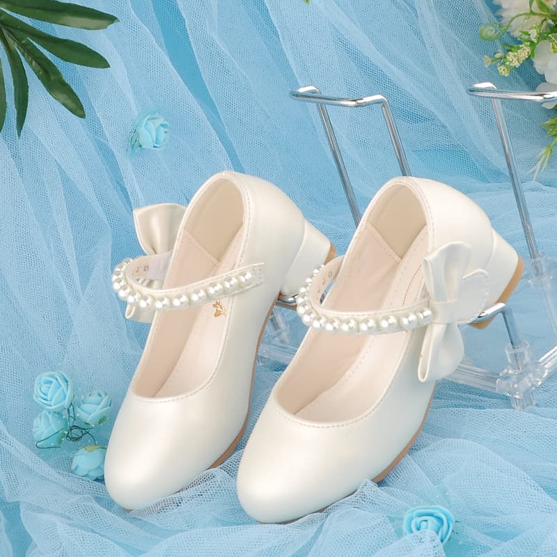 Girls Princess Shoes Flash 2025 Autumn Girls Small Leather Shoes Crystal Scoop Shoes Children's Soft Soled Baby Single Shoes Soft Soled Comfortable