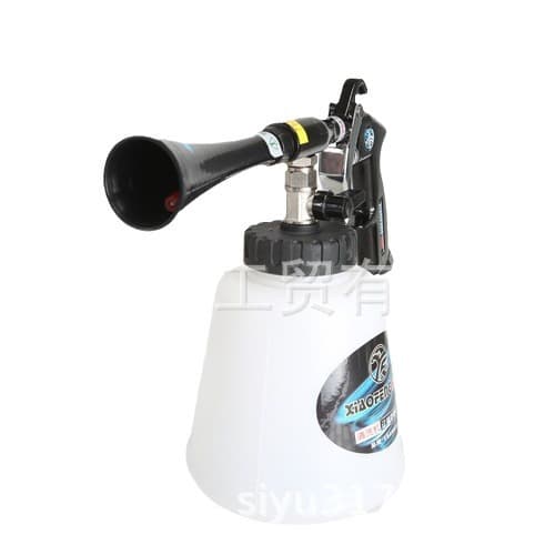 Electrophoretic Black New Gun Body Car Interior Cleaning Gun Car Care Hose Type Tornado Interior Foam Gun