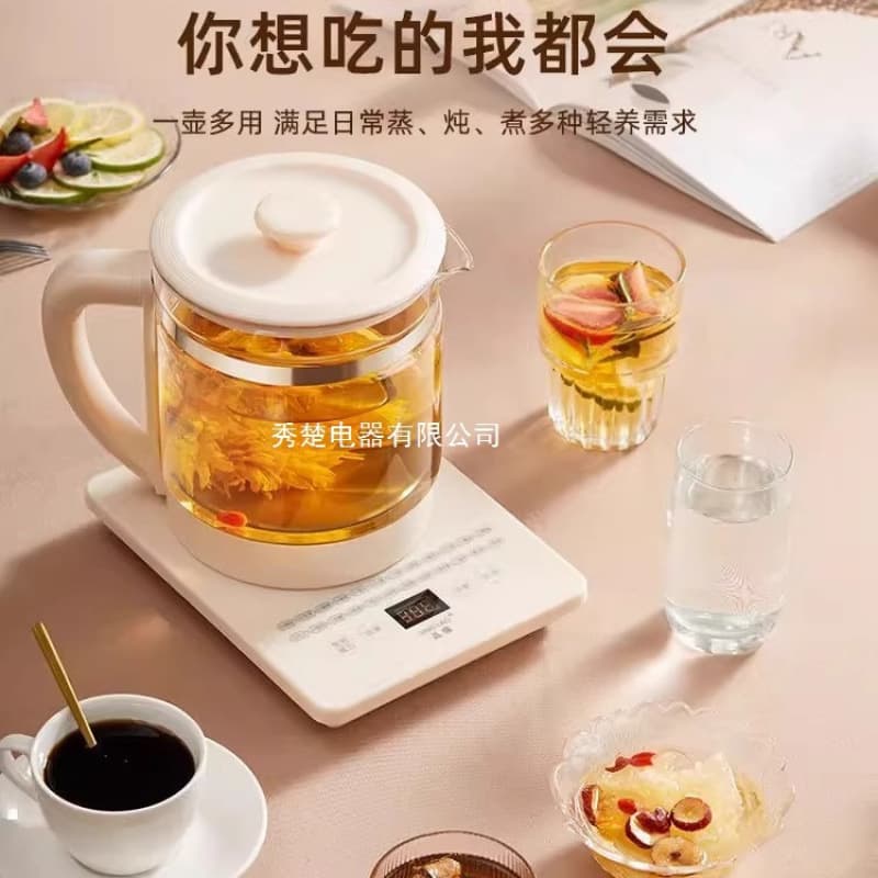 Health Pot Stewing and Boiling Integrated Home Large Capacity Kettle Smart New Touch Screen Decoction Tea Flower Default Item