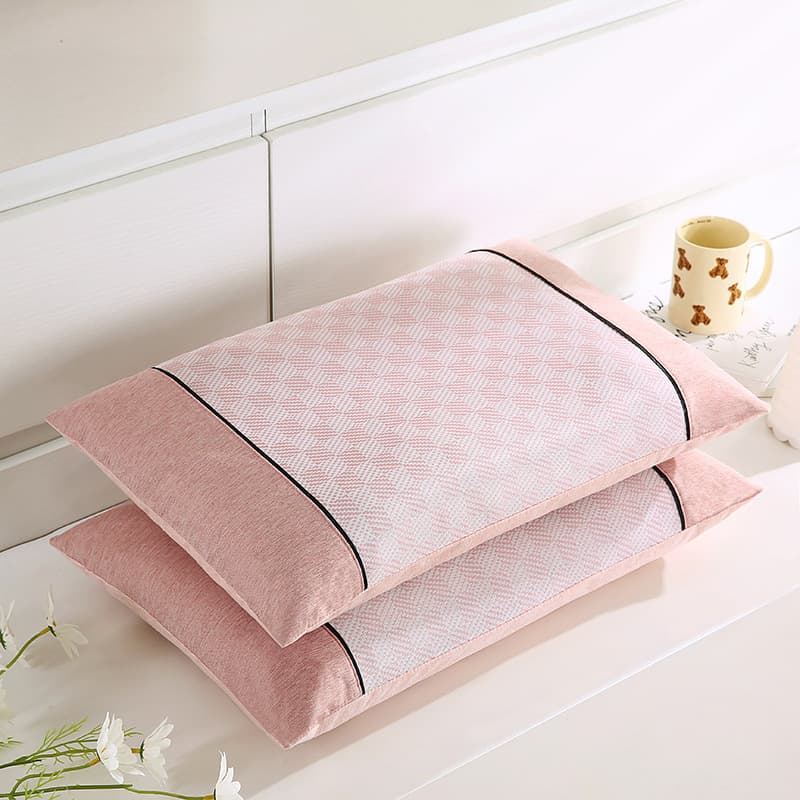 Summer Washable Ice Silk Bean Bean Dirt-Proof Pillow Core Student Dormitory Household Pillow Core Removable Washable Pillow