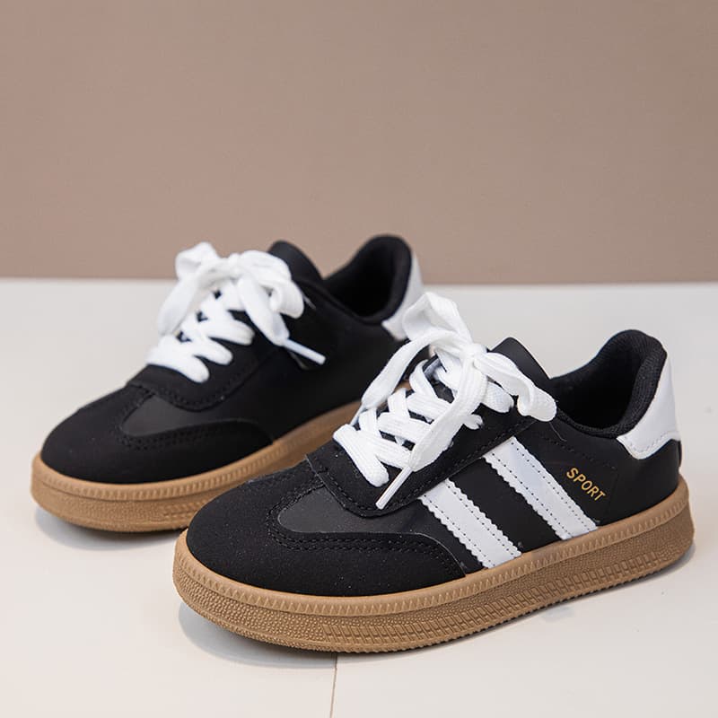 Children's Low-Top Board Shoes 2026 Spring/Summer New Style Girls Casual Shoes Breathable Boys Sports Shoes Primary School Students Single Shoes