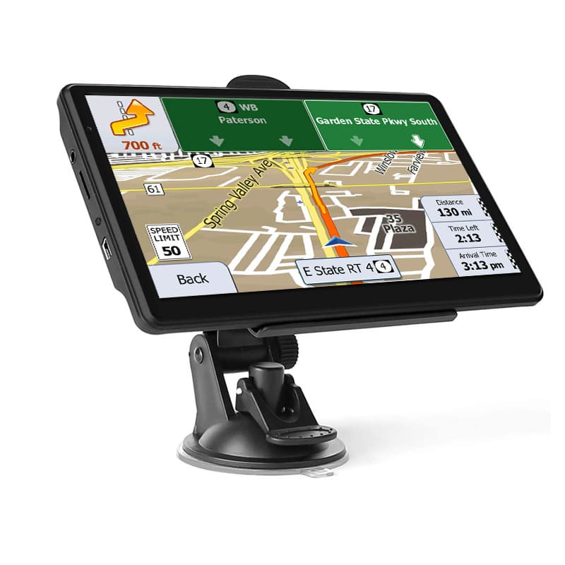 Foreign Trade Cross-border 7-inch GPS Navigator for Cars and Trucks, Portable HD for Europe and North America