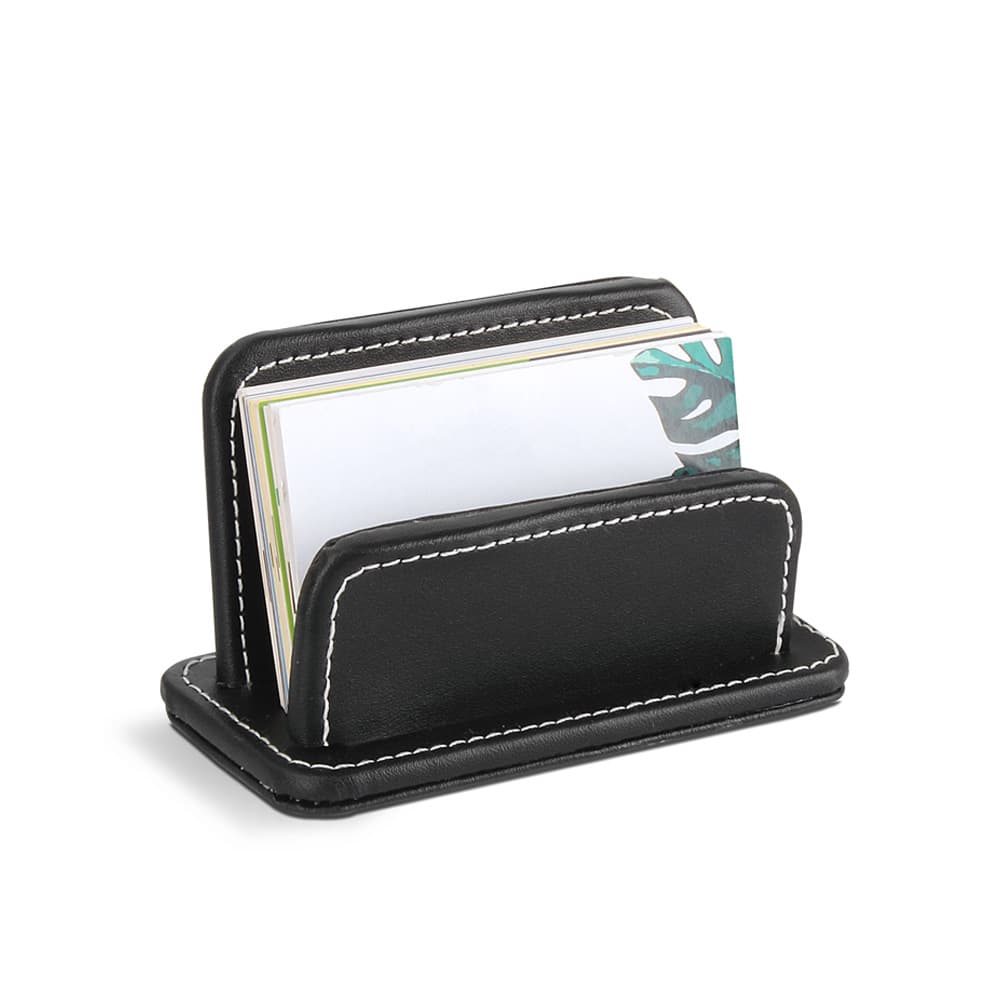 Leather card business card holder creative business card holder male and female business card holder desktop stationery ornaments office supplies