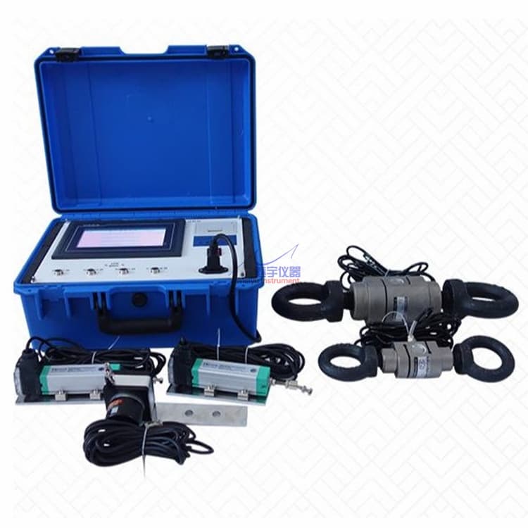 Electric Pole Mechanical Performance Load Deflection Tester, GB4623-2014 Ring-shaped Concrete Standard Requirements