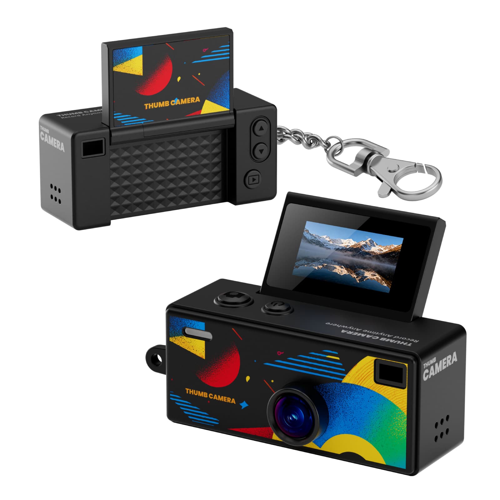 Cross-border G62 Thumb Camera Mini Sports Camera for Students and Kids, Portable Small Digital Camera