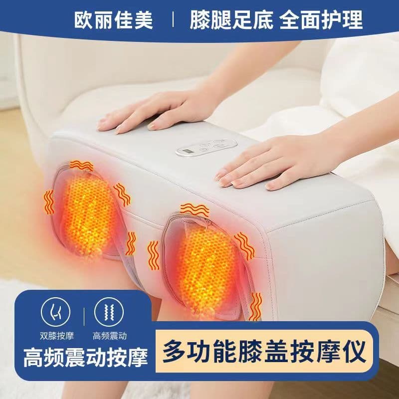 Electric Knee and Leg Massager with Heating for Joint Warmth, Ideal Gift for Seniors