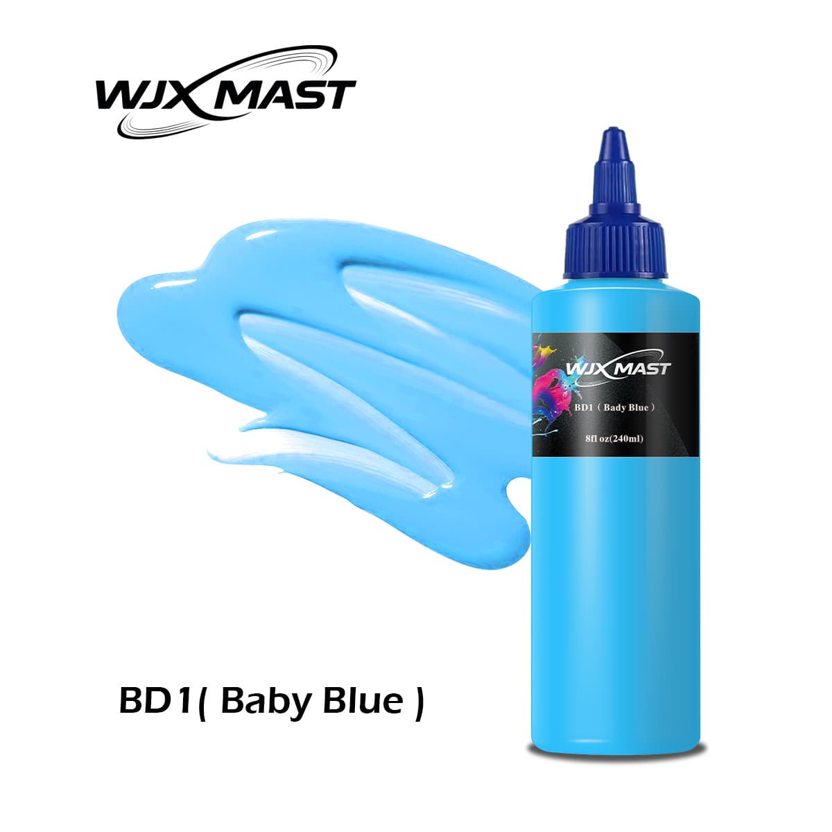 WJX MAST Tattoo Ink, Tattoo Pigment, Stable Coloring Agent, Tattoo Equipment, Cross-border E-commerce