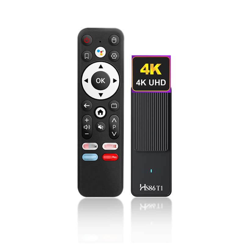 HS86 T1 TV Box RK3518 Voice Remote TVBOX HD 4K WiFi Network Player