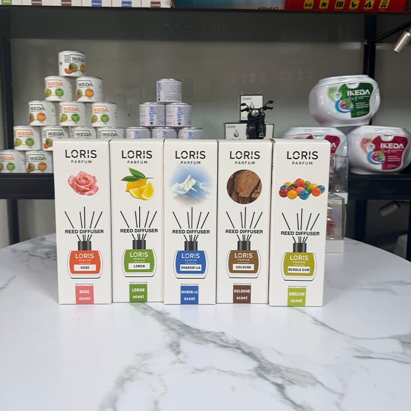 Oil-based Flameless Aromatherapy Wholesale LORIS Car Air Freshener Perfume for Indoor Hotel Bathroom Fragrance